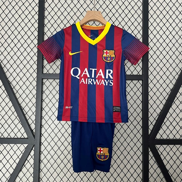 Camiseta Barcelona 1st Retro Niño 2013 2014